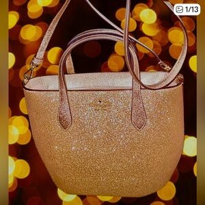 Kate Spade Glittering Gold Tote